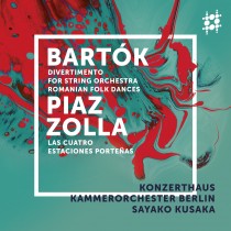 ピアソラ：ブエノスアイレスの四季、バルトーク：弦楽のためのディヴェルティメント、ルーマニア民族舞曲