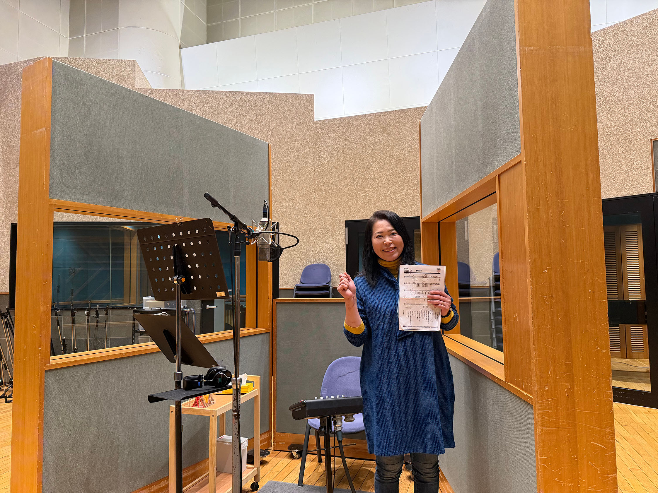 歌唱レッスン&体験レコーディング