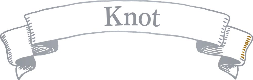 謎付きクリアファイル「Knot」